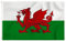 Storm&Lighthouse Wales Flagge walisisch Fahne UK Flaggen 150 x 90 cm mit Metalösen St Davids Tag Dekorationen