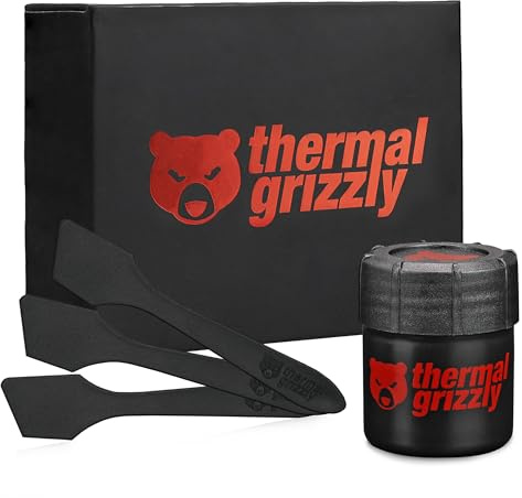 Thermal Grizzly - Kryonaut extreme - 33,84 Gramos/9 ml - Pasta Térmica de Muy Alto Rendimiento - Para Máxima Conductividad Térmica en Overclocking CPU/GPU