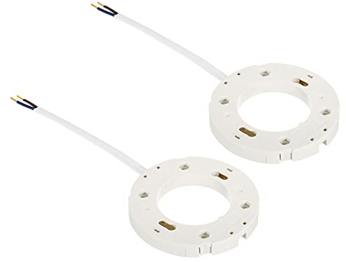 PATIKIL GX53 Steckdose 2Pack Glühbirne Fassung Beleuchtung Ersatz mit 110mm Draht