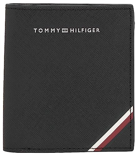 Tommy Hilfiger Th Central Trifold Geldbörsen, Herren, Schwarz (Black), Os