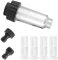 Amfrpar Filtro Idropulitrice Filtro Acqua 3/4 con 4 Inserto Filtro 2 Connettore Adattatore Rapido Set, Filtro dell'acqua da Giardino per Idropulitrice, Kärcher, Pompa, Camper Filtro Anticalcare