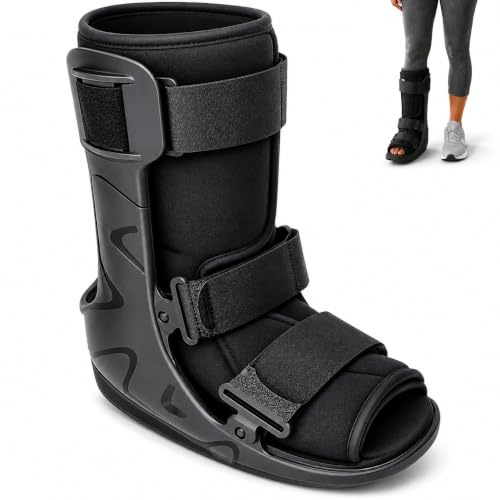 BODYTONIX Walker Fracture Boot, Large, Short Ankle Support Boot (UK 3-5)