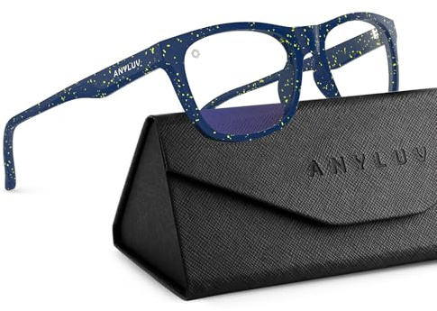ANYLUV Blue Light Glasses for Kids, Youth Protection Glasses for Gaming, Teen Blue Light Glasses Reduce Eye Strain