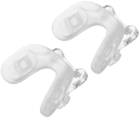SECFOU 2piezas Almohadillas Nasales De Silicona Para Gafas Forma De Silla De Antideslizantes Diseño De Doble Tornillo Protector Nasal Almohadillas Nasales De Repuesto Para Uso Diario