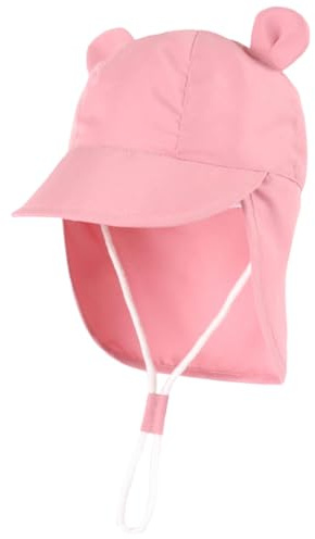 Bebe Sombrero Gorra Proteccion Solar UV Sombrero Pescador Playa de Algodón para Niños Niñas 1-4 Años
