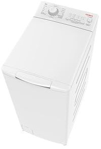 Corberó - Lavadora Carga Superior | CLACSM6524 | 6,5 Kgs | 1200 RPM | 16 Programas, Función Vapor, Inicio Diferido, Lavado Rápido 15 min, Planchado Fácil, Indicadores LED | Blanco