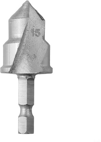 Mejora tus herramientas brocas escalonadas de elevación PPR de metal compatibles con taladros eléctricos para tareas rápidas de fontanería (15-19 mm)