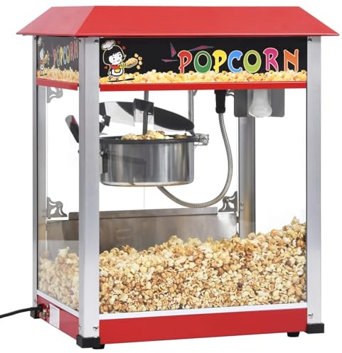 Tidyard Máquina para Hacer Palomitas de maíz con Olla de teflón 1400 W