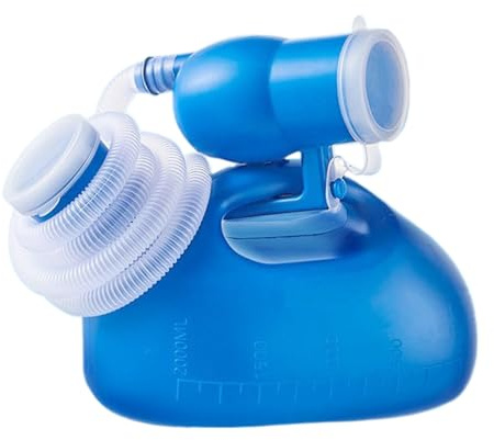 Conteneur d'urinoir mâle - Toilet de fuite portable de 2000 ml, récipient d'urine de toilette portable, bouteille d'urine de grande capacité | Urinoir de voyage