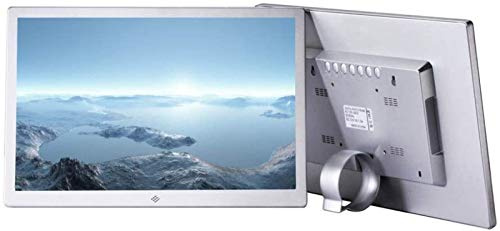15,4-Tums Digital Fotoram, 1280X800 Full Hd Ips-Skärm, Hdmi-Ingång, 1080P Videouppspelning, Svart.(Silver-15 Tum)