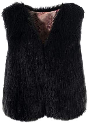 Gilet Donna Pile Curvy Invernale Gilet Teddy Caldo Giacche Senza Maniche Con Tasche Elegante Leggero Smanicato Pelliccia Scollo a V Casual Curvy Giubbotto Panciotto Taglie Forti Sportivo Giacca Gilets