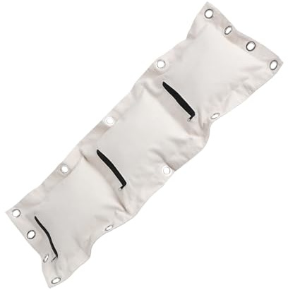 DECHOUS Sacchetto da Boxe da Parete Triplo Vuoto in Tela Spessa Attrezzo Allenamento Boxe e Arti Marziali Sacco Sandbag per Casa e Palestra Bersaglio Arti Marziali per Migliorare Tecnica