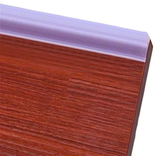 Barriera Doccia Tappo dell'acqua del bagno Piano di appoggio Striscia ritenzione Lavabo Barriera antiallagamento Diga for doccia Separazione asciutto e bagnato antiscivolo(Transparent,Length-30cm)