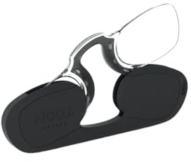 NOOZ - Occhiali da lettura senza aste - Diottria +3 - Binocolo per uomo e donna - Custodia molto compatta. L'essenziale per i presbiti - Rettangolare