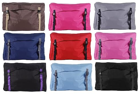 NETPROSHOP Turnier Packsack, große stabile Tasche für Decken und Pflegeartikel, Farbe:Dunkelblau