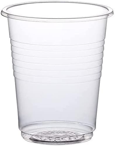 Vasos desechables de plástico transparente polipropileno ideal para fiestas - Pack 1000 unidades tamaño 220ml