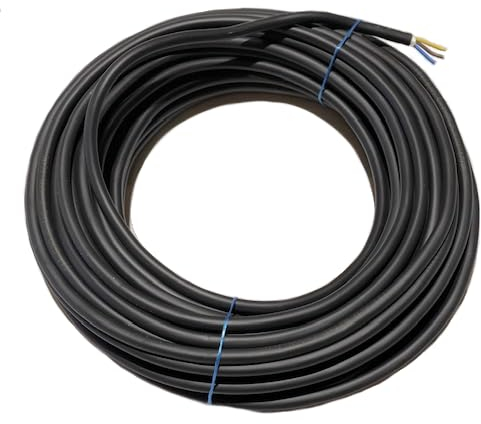 Stromkabel Elektrokabel Erdkabe NYY- 3x1,5mm 50m Erdleitung Starkstromkabel
