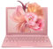 UDKED Small Mini Laptop, 10.1 inch (0.79 kg),Ultra Thin and Lightweight Windows 11 Notebook Laptops,Celeron N4020, 8GB DDR4,TF Card,Type-C,Perfect for Kids and Adults Computer(Rose Gold, 8G+960G SSD)