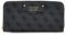 GUESS Eco Brenton SLG Large Zip Around Wallet L Coal Logo