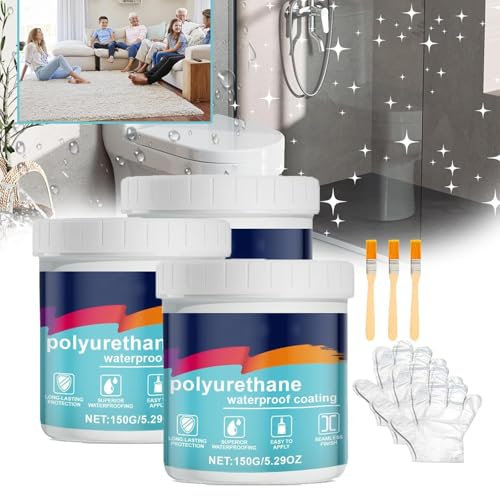 Polyurethane Waterproof Coating, Waterproof Agent Used for Sealant Concrete Exterior Roof Wall Crack Floor, Waterproof Insulating Sealant (3)