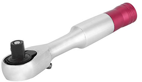 Coppia Copia Raggio Set 1/4 di Pollice, Strumenti Professionali, Disco 72 Dentati, Cromo Placcati, con funzionalità di Taglio Rapida, Manico in Gomma a Due Colori, per lo (85 mm)