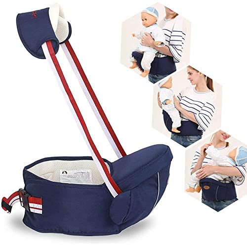 Babytrage Rucksack mit abnehmbaren Hipseat Infant Rucksack Front Carrier Ideal für Kleinkind Carrier, Baby Holder