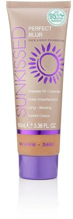 Sunkissed Perfect Blur Medium Dark Body Foundation, 100 ml