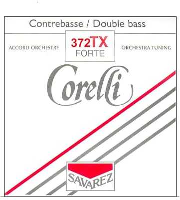 Corelli Kontrabass-Saiten Orchesterstimmung D Wolfram Extra stark 372TX