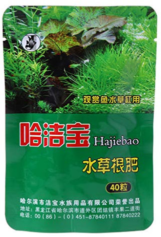 Max-Tonsen 40 Pieces Root Tabs Freshwater Aquarium Aquatic Plant Fertilizer 40 Tablets Capsules with Organic Resin Coated, Green, M