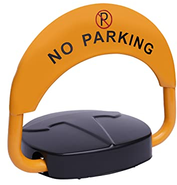 Fernbedienung Parksperre Automatische Solar-Parkplatzsperre Remote Control Car Parking Spot Lock mit Foldable Barrier Space Saver,180°Ferngesteuerter Parkschloss Wasserdicht