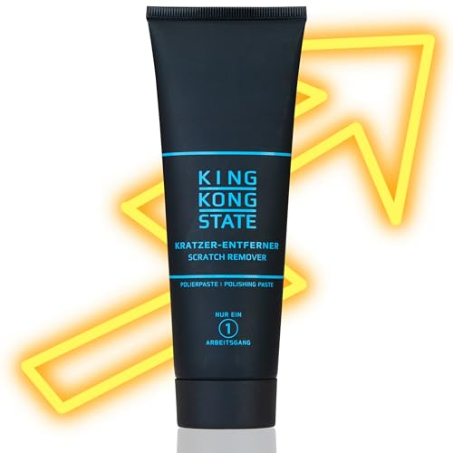 KING KONG STATE Kratzer-Entferner für Autos - Polierpaste zur Entfernung von Kratzern im Autolack - Scratch Remover Premium-Politur