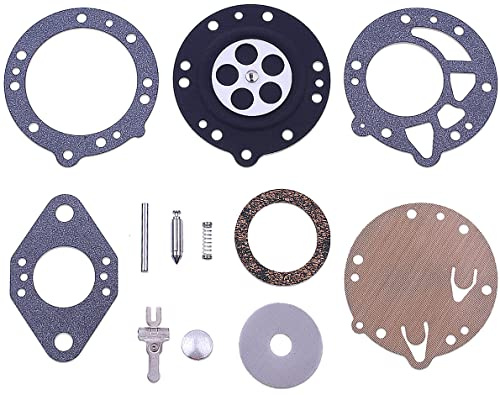Membrane et Joints Kit pour STIHL 08S 070 090 TS350 TS360, AUMEL Kit de Réparation de Carburateur Zama RB42 Accessoire Compatibles avec Carburateur Zama LA-S6 S7 S8 S9 Série