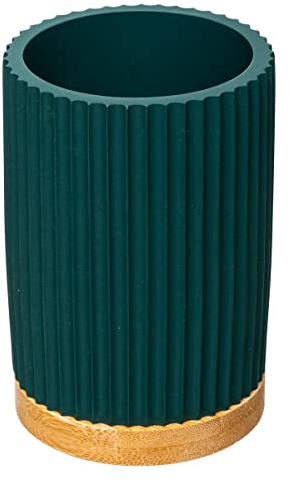 5five - portaspazzolini modern color blu petrolio