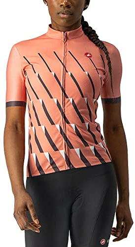 CASTELLI 4522059-566 PENDIO Jersey Sweatshirt Women's Erröten/dunkelgrauweiß L
