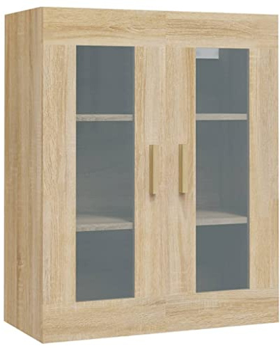 vidaXL Armario Colgante de Pared Roble Sonoma 69,5x34x90 cm