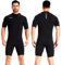 ZCCO Herren Shorty Neoprenanzuge 3 mm Neopren Damen Frontreißverschluss Tauchanzug zum Tauchen Schwimmen Surfen Schnorcheln