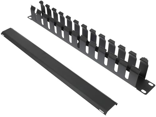 Artibetter Einstellbarer Metall Kabelmanagement Organizer Rack Mount Für Netzwerkgeräte Einfacher Kabelschutz Organisation Für Serverregale Und Büros