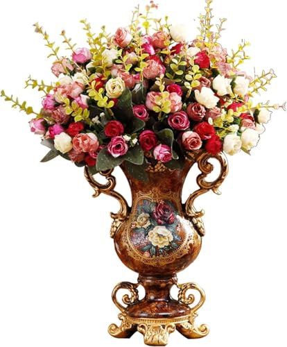 Resina retrò grandi vasi di fiori per la sala da pranzo da pranzo da barta cassa della camera da letto Hotel Home