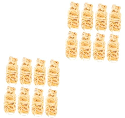 JOINPAYA 2 Ensembles Bandes De Bois D'allumage Portable Foyer Camping Essentials Les Bois De Feu Allume Feu Lumière Accessoires De Camping Entrée Bois Allume-feu La Cire 8 Pièces * 2