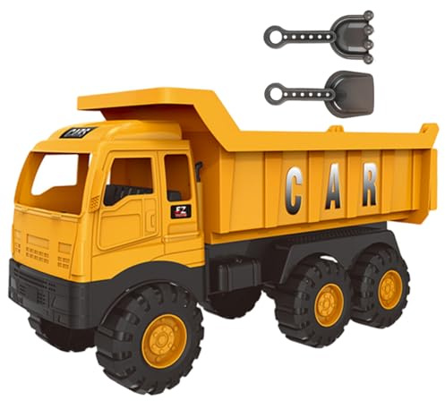 Otbushit Giochi da costruzione, Camion con sabbiera, Veicoli da costruzione giocattolo in plastica, Giocattolo da spiaggia con sabbia all'aperto Ideale per ragazzi Bambini piccoli 3 4 5 6 7 8 anni