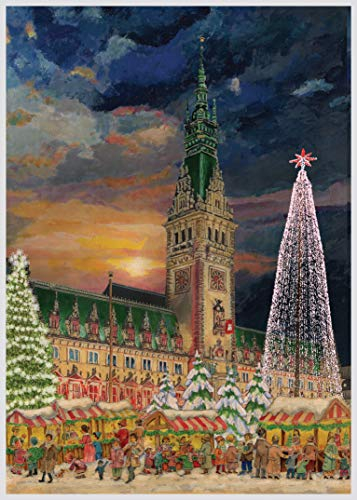 Richard Sellmer Verlag Adventskalender/Weihnachtskalender mit Bildern und Glitzer für Kinder und Erwachsene Hamburg