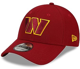 New Era Washington Commanders NFL The League Red 9Forty Adjustable Cap - One-Size