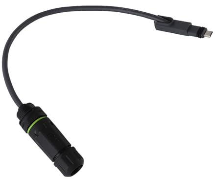 Sonew Adaptador de Enchufe SPX a RJ45, Profesional IP68 Resistente Al Agua 1200Mbps para Adaptador Ethernet para Gen2