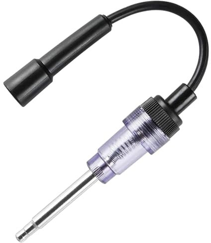 VOBOR Zündfunkentester,Zündfunkentester für Zündkerzen,6-12 Volt Zündkerzenstecker Anker Diagnose Detektor Tool für kleine und große Innen-/Außenmotoren von Kraftfahrzeugen