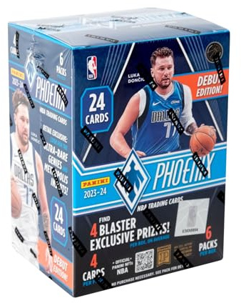 2023-24 Panini Phoenix Basketball Sammelkarten Blaster Box