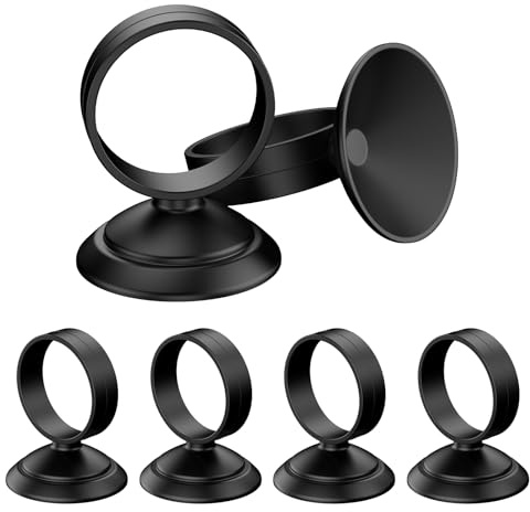 Pawfly 6 Pcs Fish Tank Tube Light Suction Cups Aquarium Suction Cups for 1 to 1.5 Wide Aquarium Tube Light Holders Suckers with 1 Inch Elastic Rubber Ring (Not for Airline Tubing)