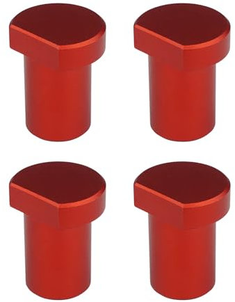 Set di 4 panchine in alluminio per cani, banchi da lavoro, pioli per frenare e piallare stabili, con fori da 19 mm o 20 mm
