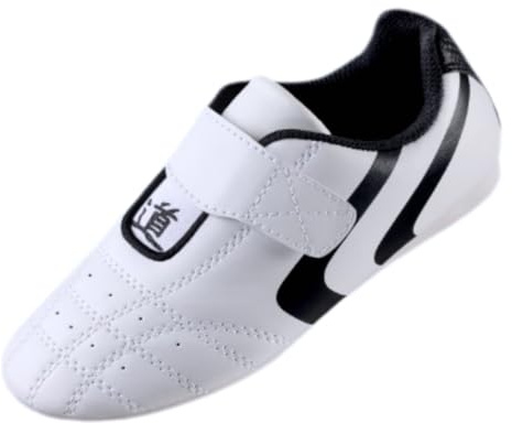 Fooceoute Chaussures Respirantes De Taekwondo,Sneaker d'arts Martiaux LéGers,Chaussures De Sport De Taekwondo,LéGer Respirantes,Aspect Simple,pour Adulte Enfants