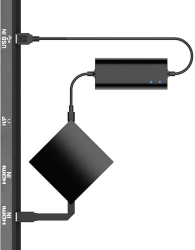 Stromkabel Netzteil für TV Stick, Kabel Ladekabel Netzkabel Stromstärke erhöhen für mehr Klarheit, Versorgt Streaming TVSticks Direkt