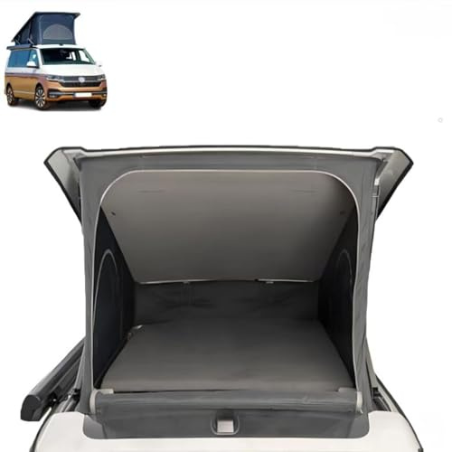 Wohnmobil Spannbettlaken für VW T6.1 California Aufstelldach Pop Up Roof, Weiches Wohnwagen Spannbettuch Bettzeug Heckbett Hochbett Aufstelldach Wohnmobilbett Schonbezug Faltbett